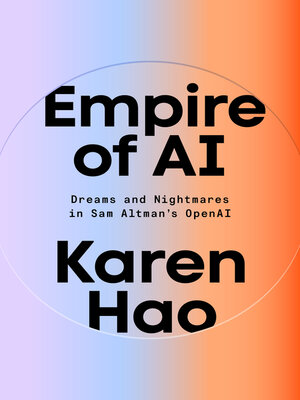 cover image of Empire of AI